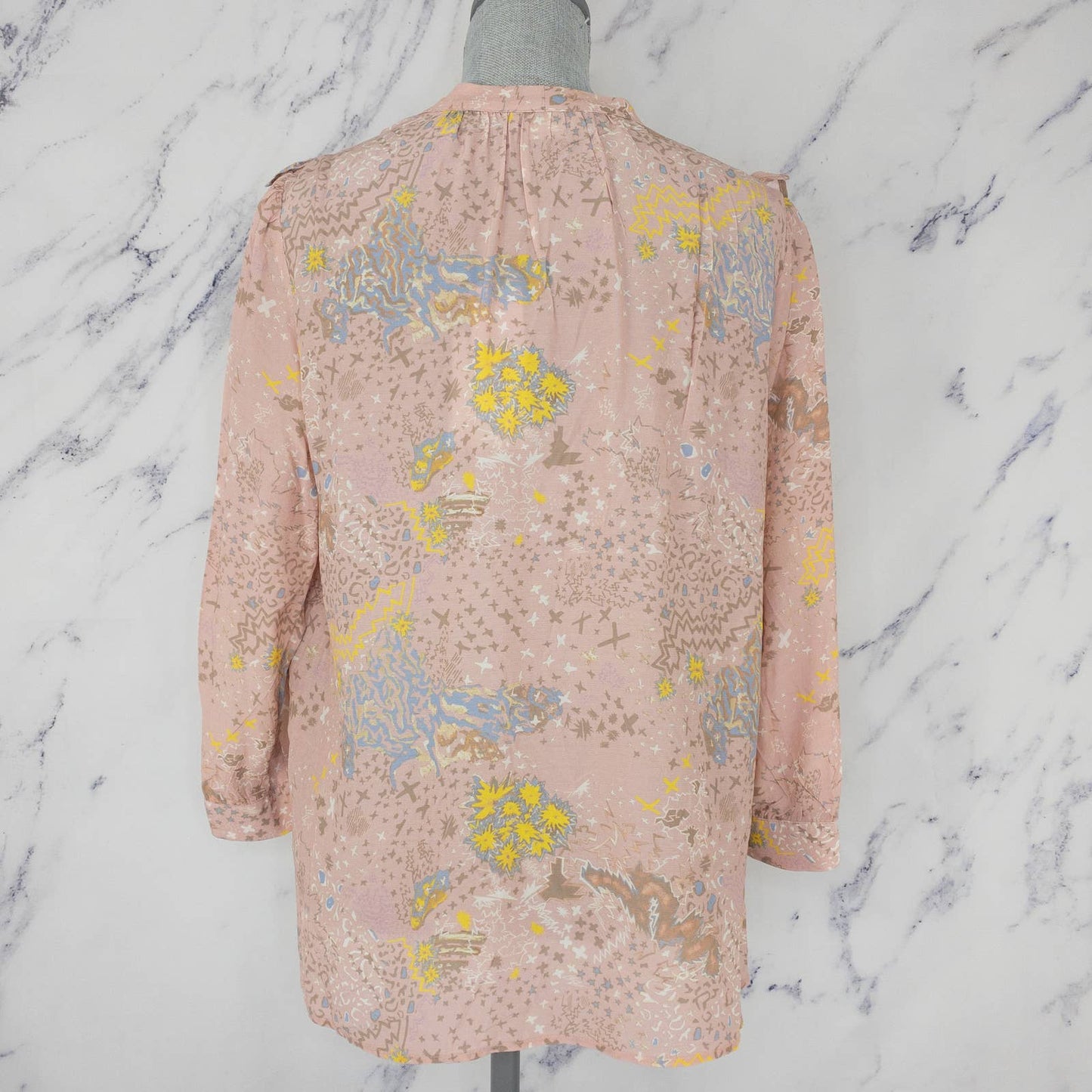 Zadig & Voltaire | Tygg Print Glam Long Sleeve Blouse | Sz M