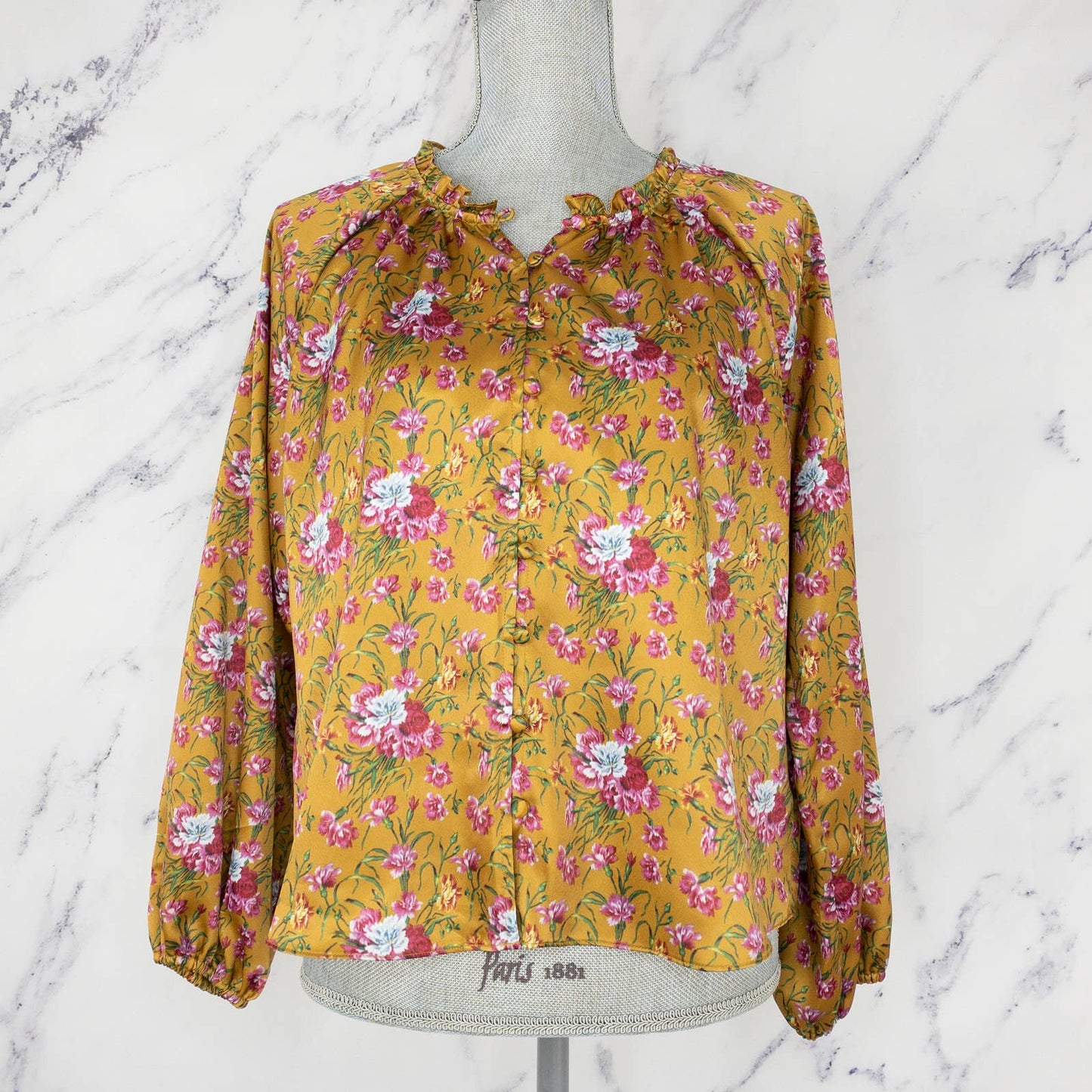 LoveShackFancy | Manchester Floral Blouse | Sz S
