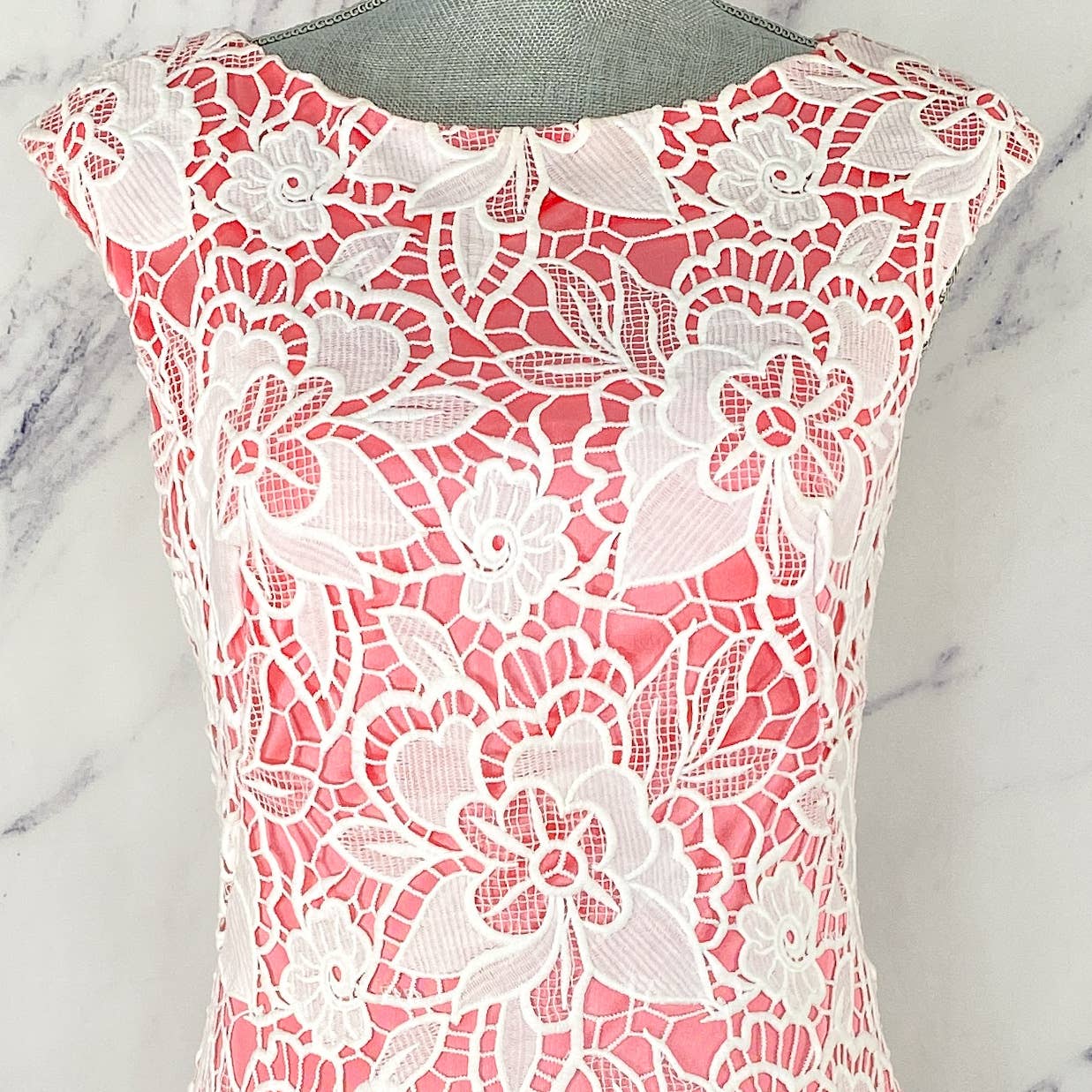 Sue Wong | Embroidered Sheath Dress | Sz 4