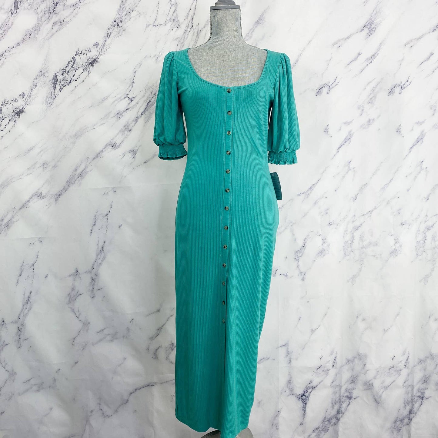 Saylor | Malavika Puff Sleeve Dress | Sz M