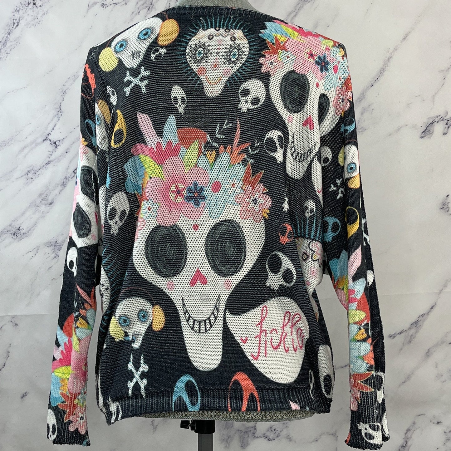 Free for Humanity | Skull Knit Sweater | S