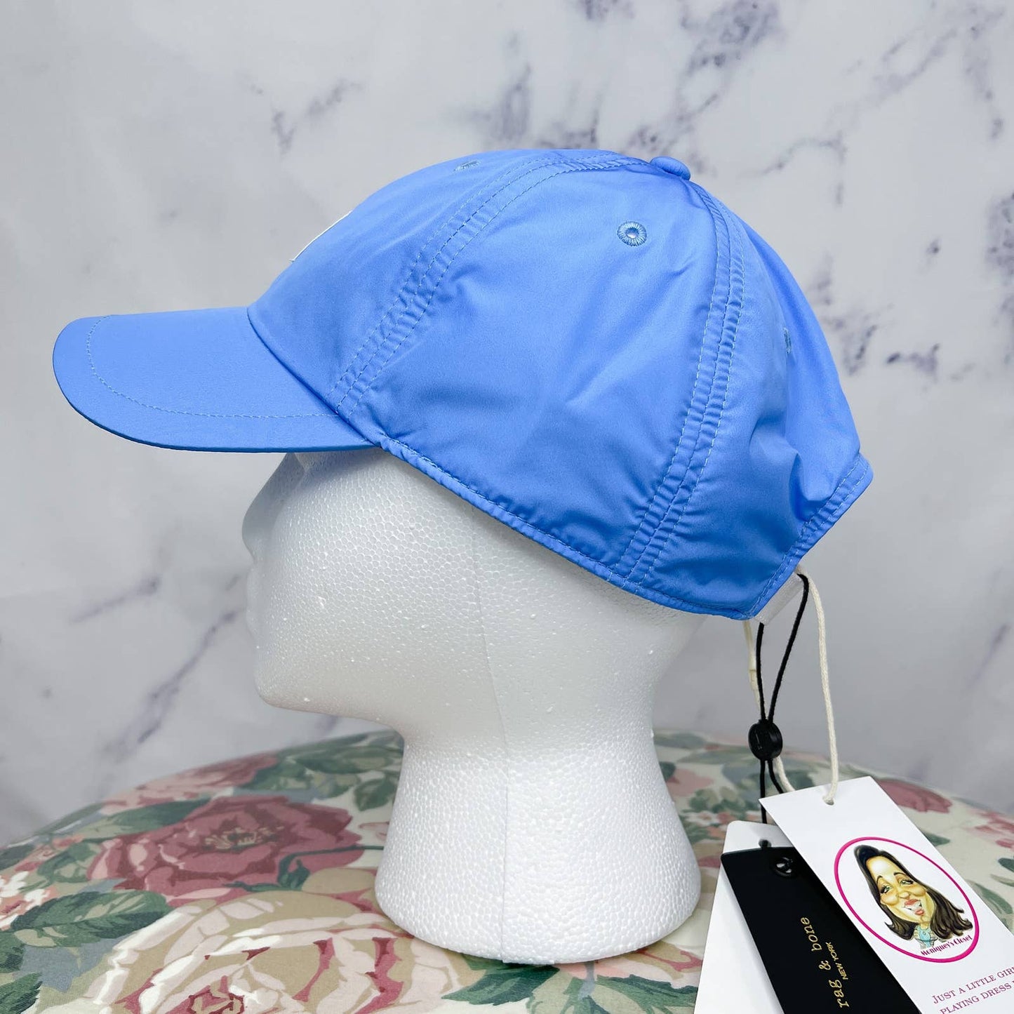 Rag & Bone | Addison Blue Baseball Cap