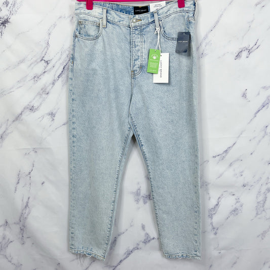 Lucky Brand | Drew Mom High Rise Taper Light Wash Jeans | 12/31 Ankle