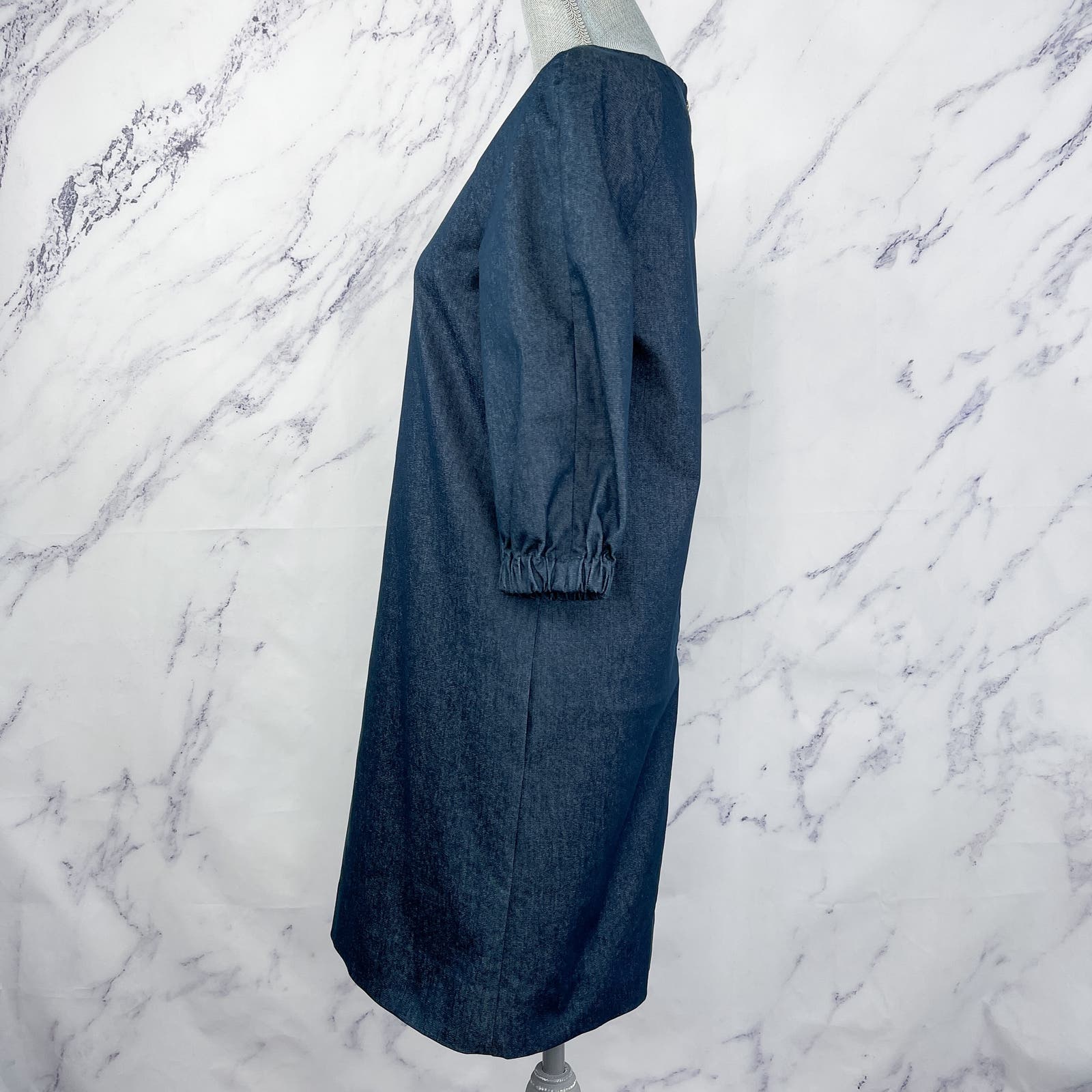 Kate Spade | Boatneck Long Sleeve Denim Shift Dress | 4 Moniquey's Closet Kate Spade | Boatneck Long Sleeve Denim Shift Dress | 4 Moniquey's Closet