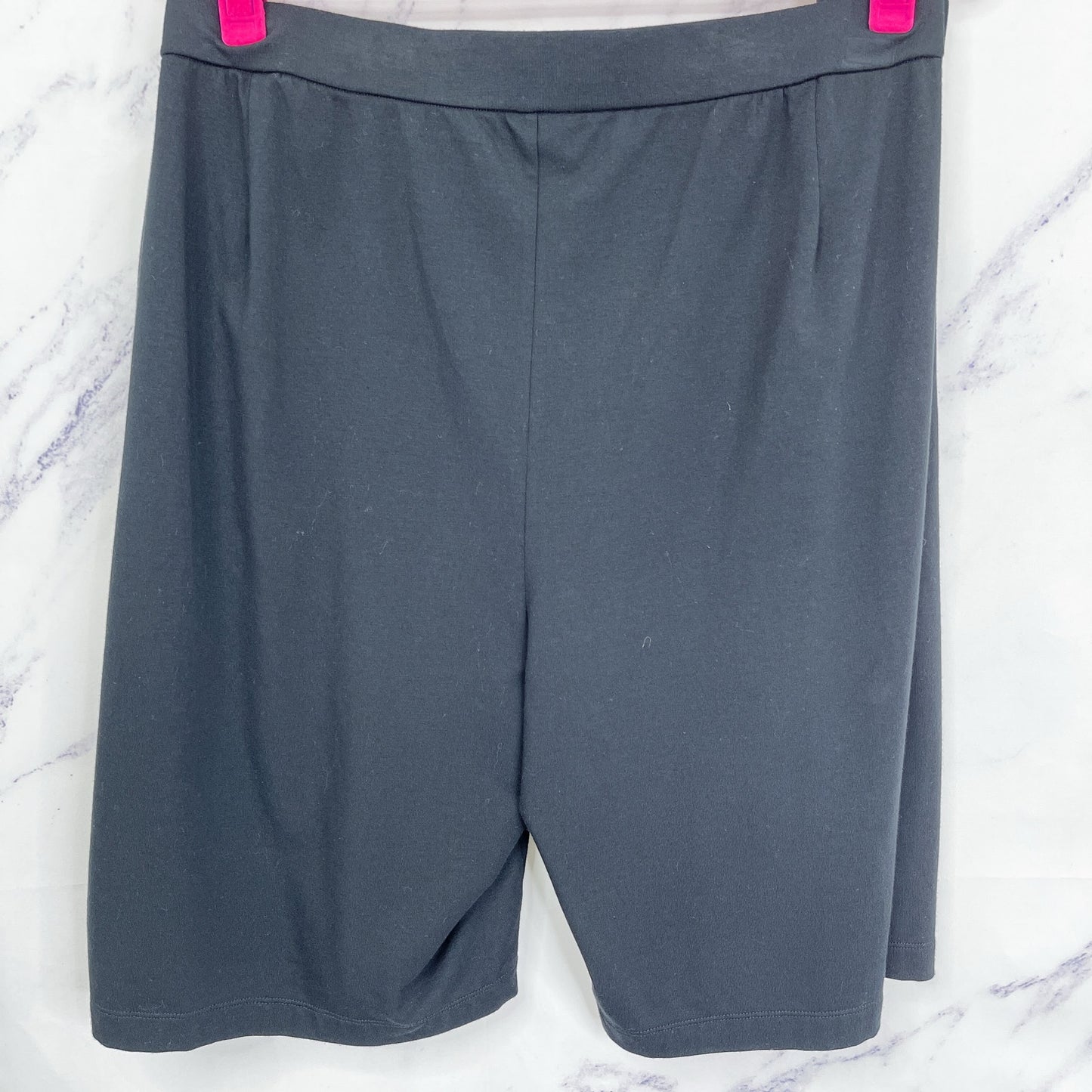 Eileen Fisher | Black Walking Shorts | 2X