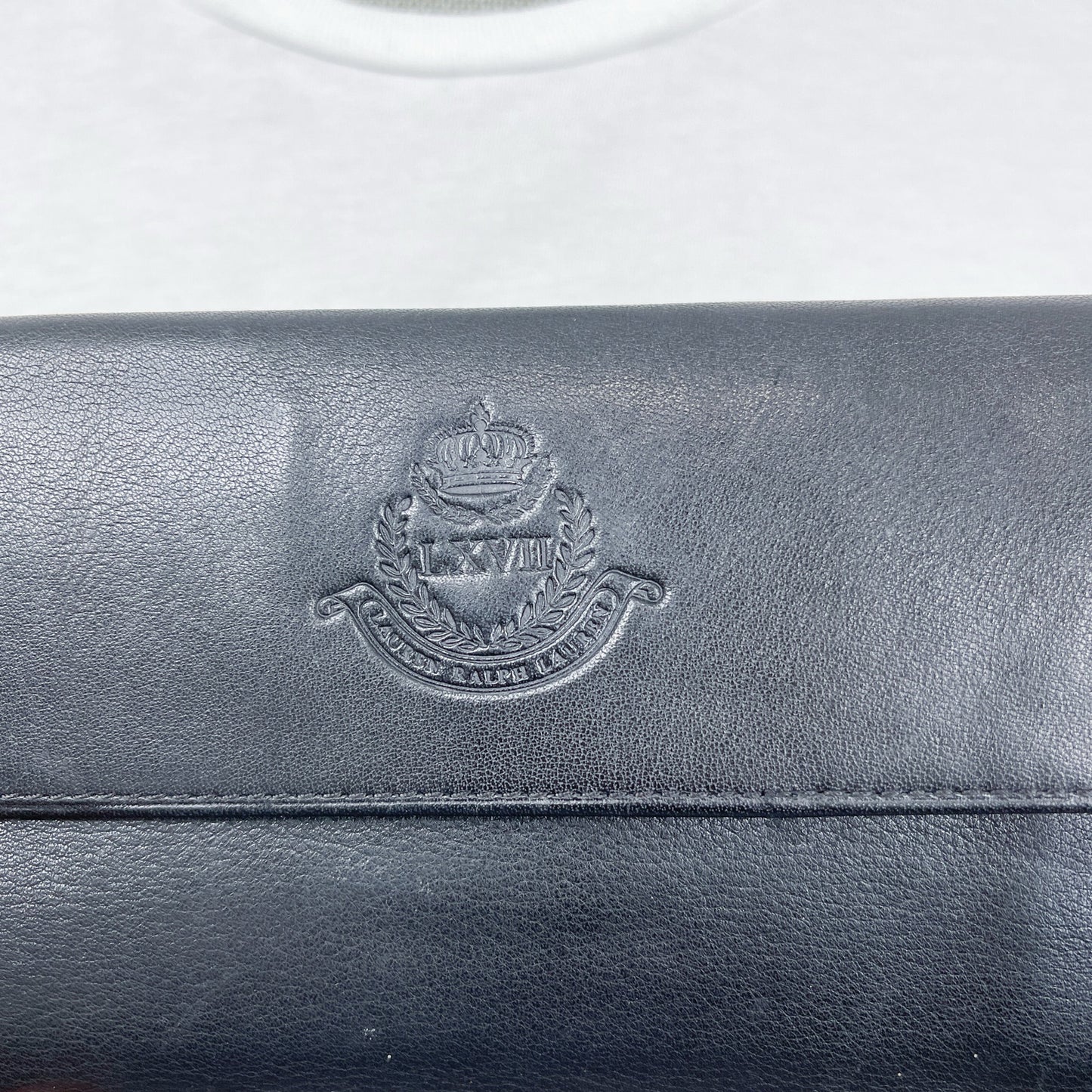 LAUREN Ralph Lauren | Black Leather Trifold Wallet
