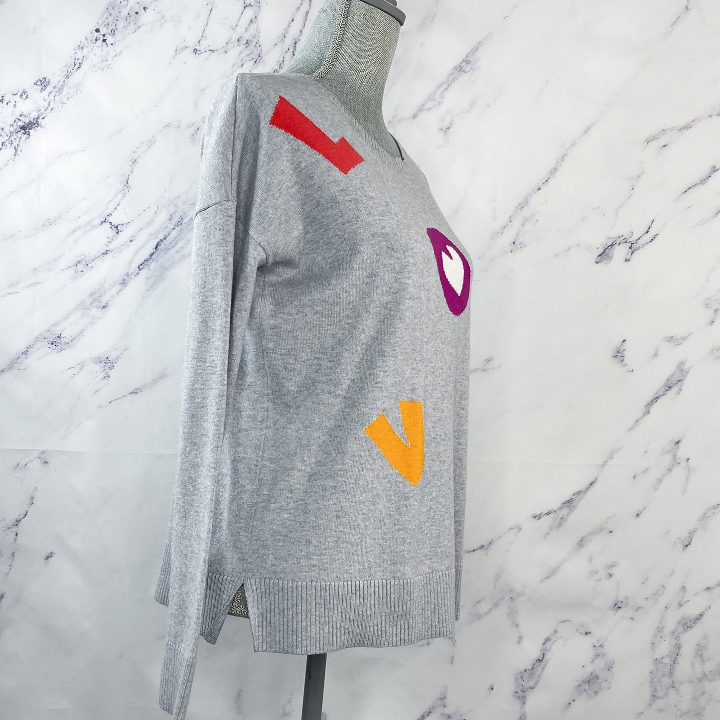 Lisa Todd | LOVE Sweater Grey | XS