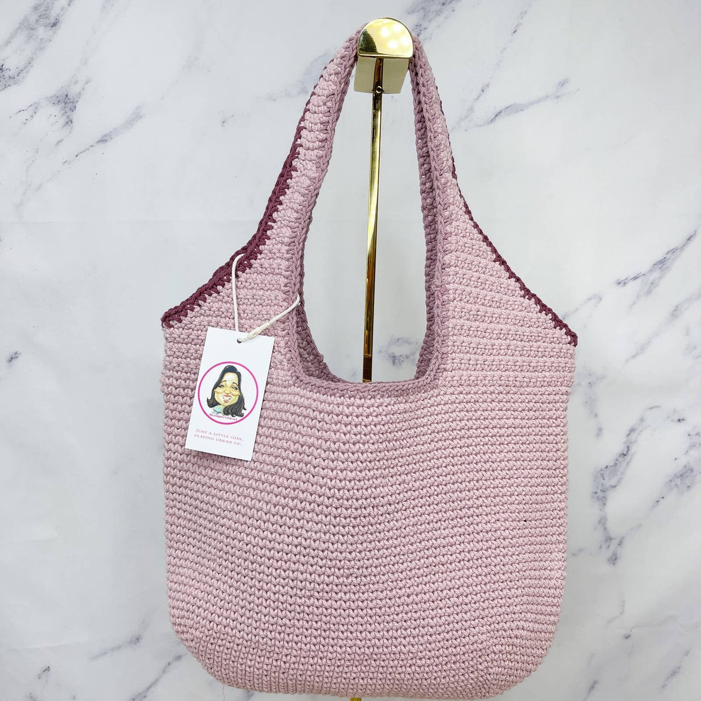 Madewell | The Crochet Shopper Bag| | Wisteria Dove Mutli