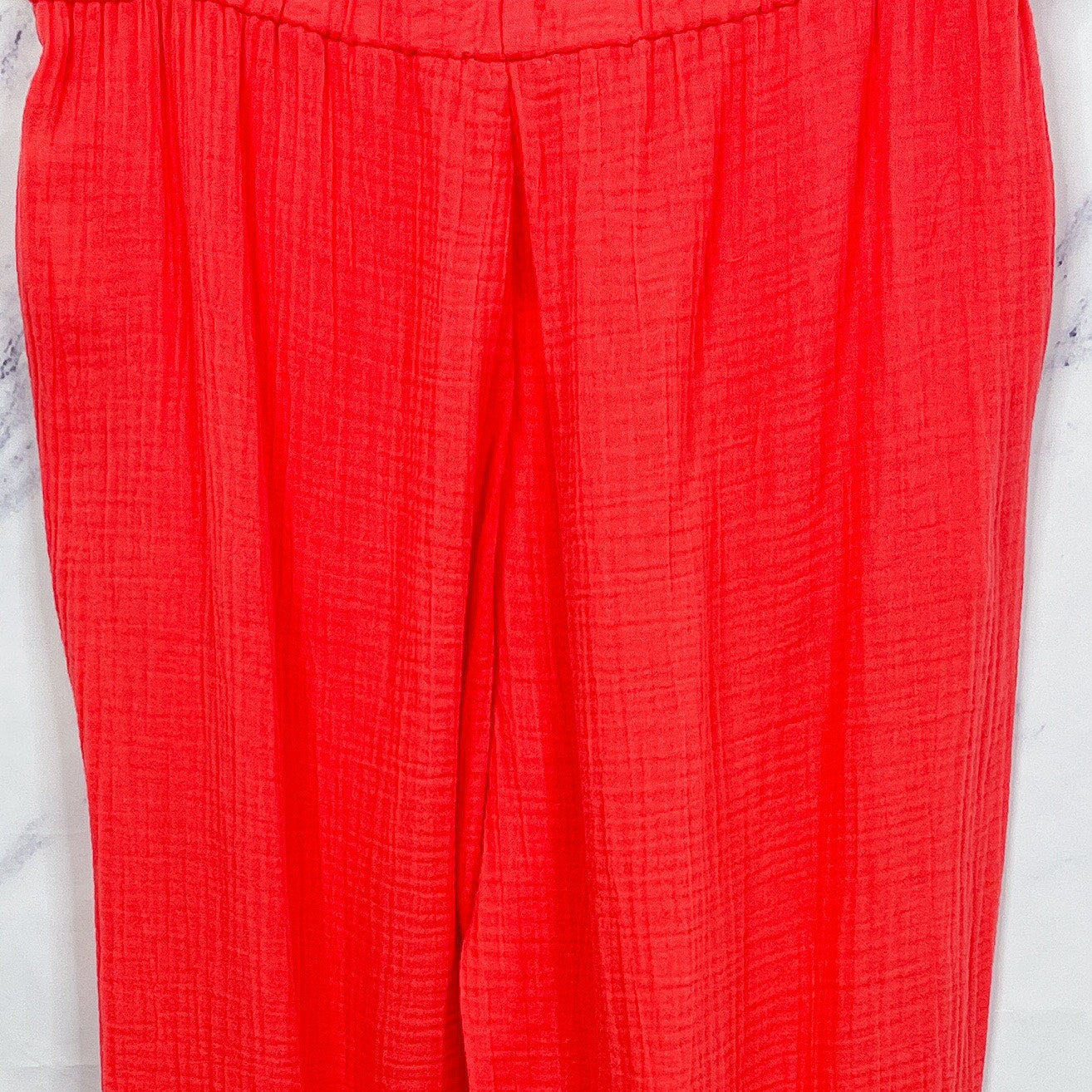Eileen Fisher | Wide Leg Cropped Pant | L