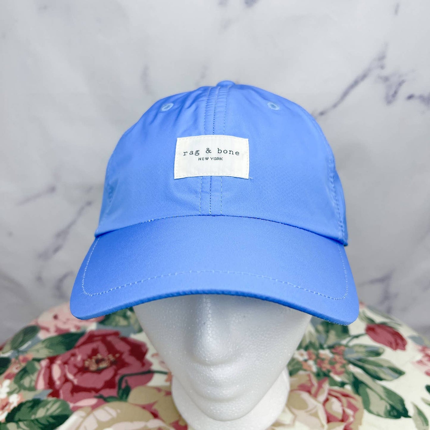 Rag & Bone | Addison Blue Baseball Cap