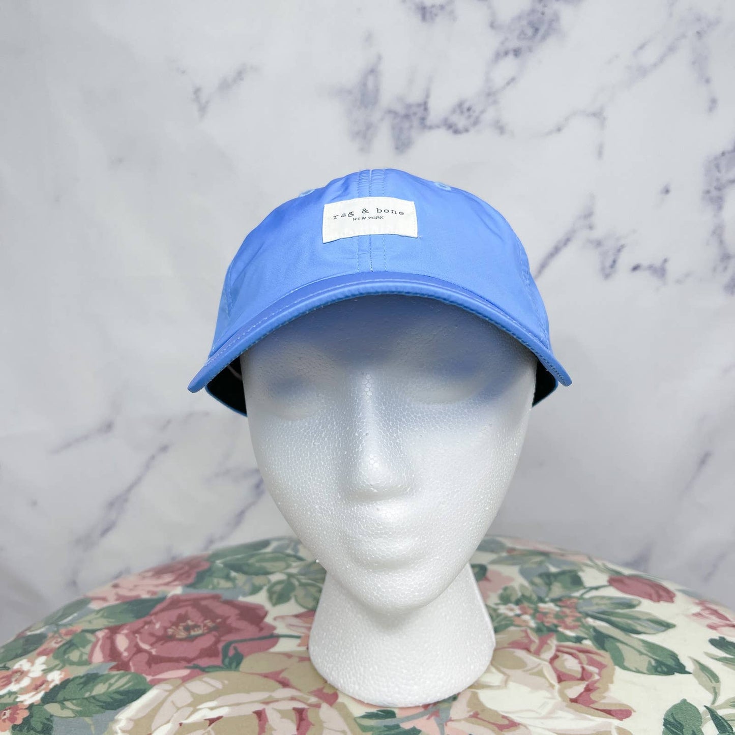 Rag & Bone | Addison Blue Baseball Cap