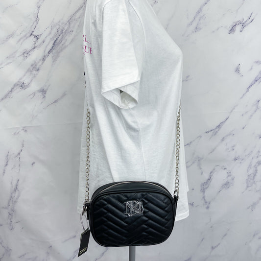 Badgley Mischka | Chevron Quilted Camera Bag