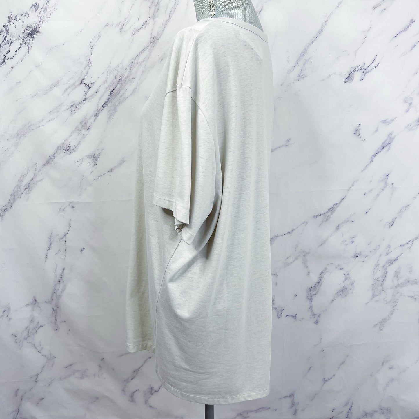 INC | Light Gray V-Cut Neck T-Shirt | XXL