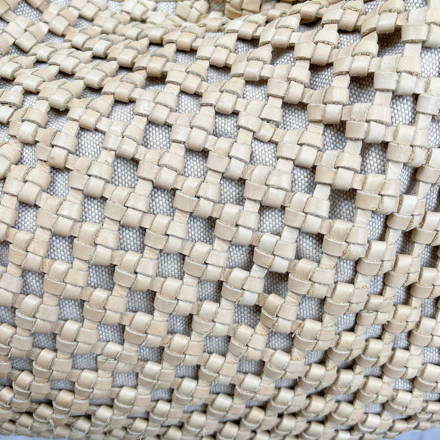 Marta Ponti Portugal | Tan Woven Hobo Bag