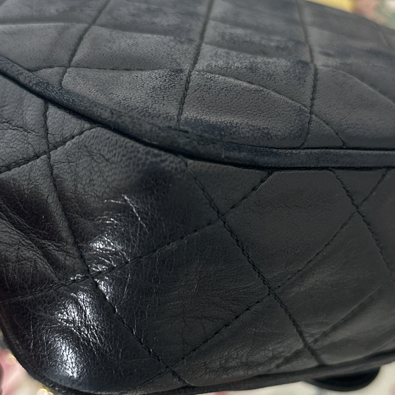 Chanel | CC Quilted Lambskin Camera Bag