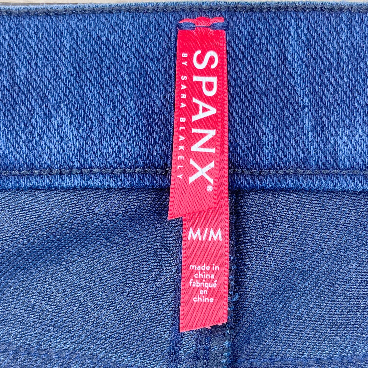 SPANX | Denim/ Jean-ish Ankle Leggings | M