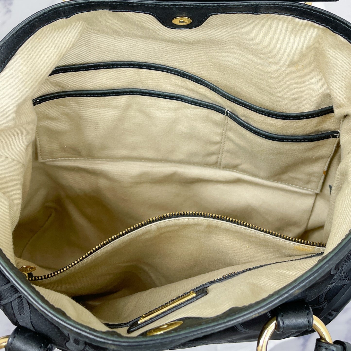 LAUREN Ralph Lauren | Nylon/ Leather Equestrian Wellington Bag