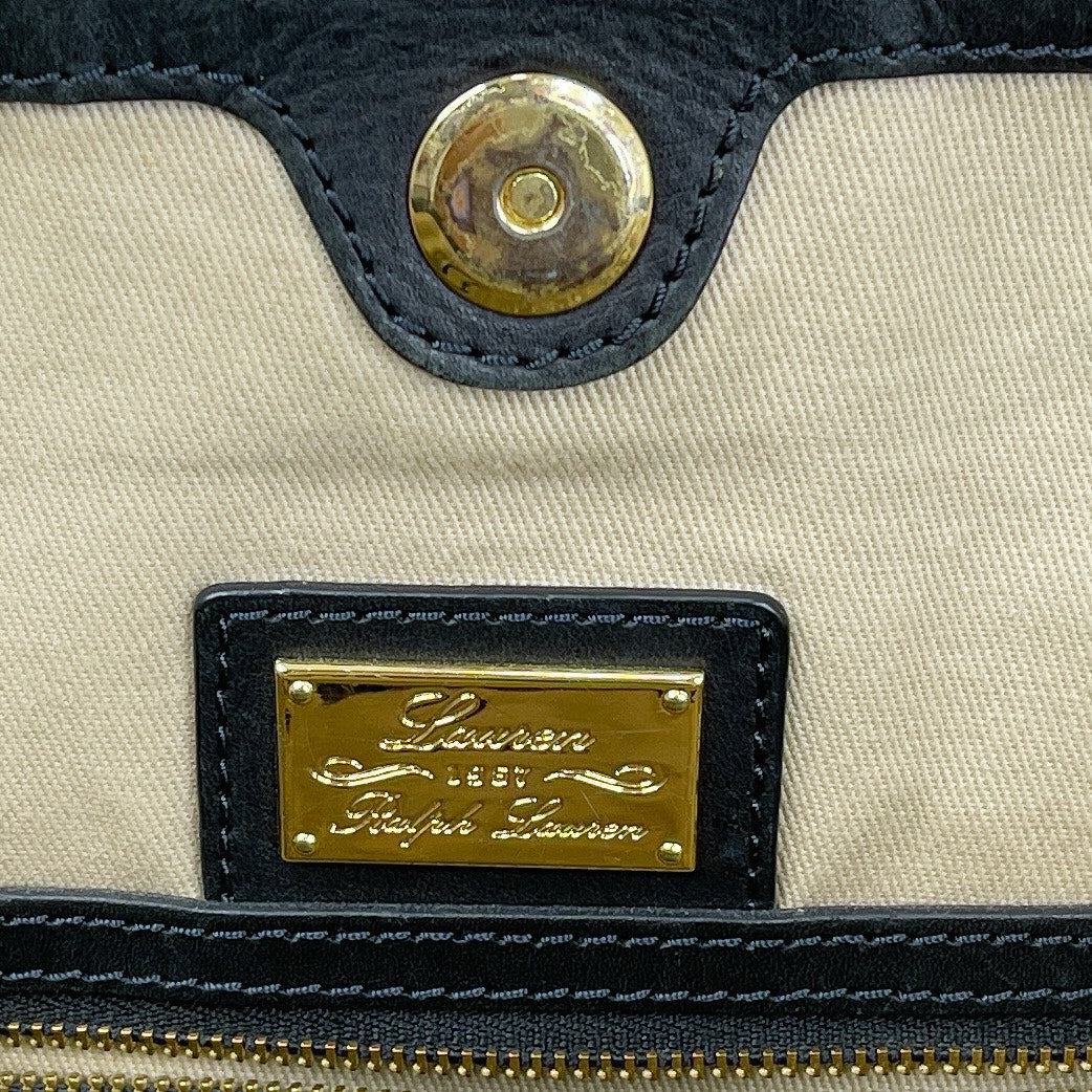 LAUREN Ralph Lauren | Nylon/ Leather Equestrian Wellington Bag