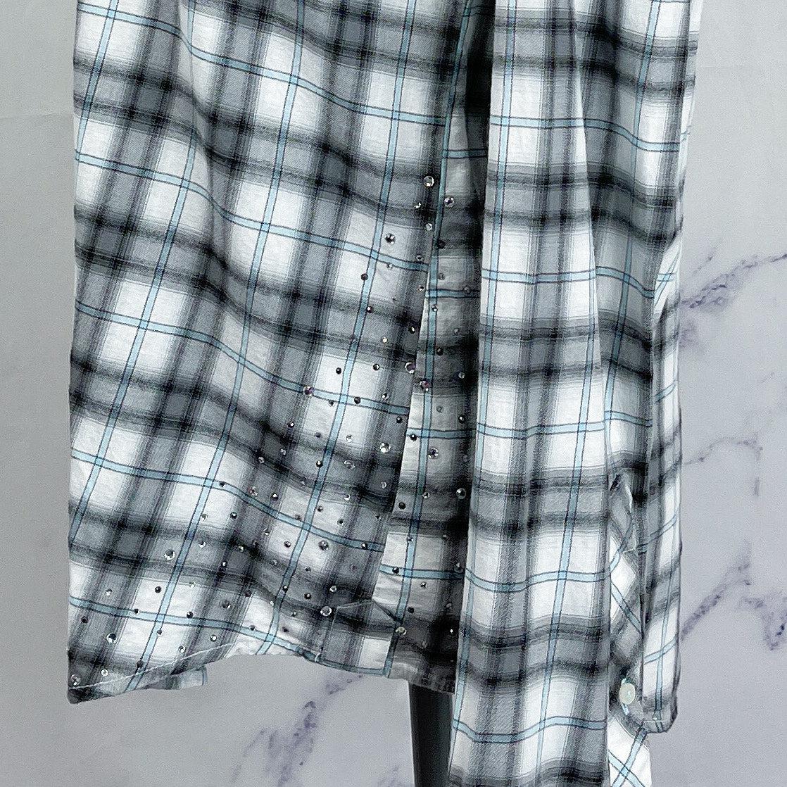 PINK | Victoria’s Secret | Plaid Long Sleeve Button-Down Shirt | L