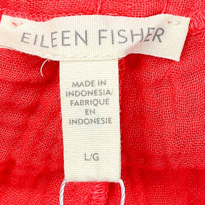 Eileen Fisher | Wide Leg Cropped Pant | L