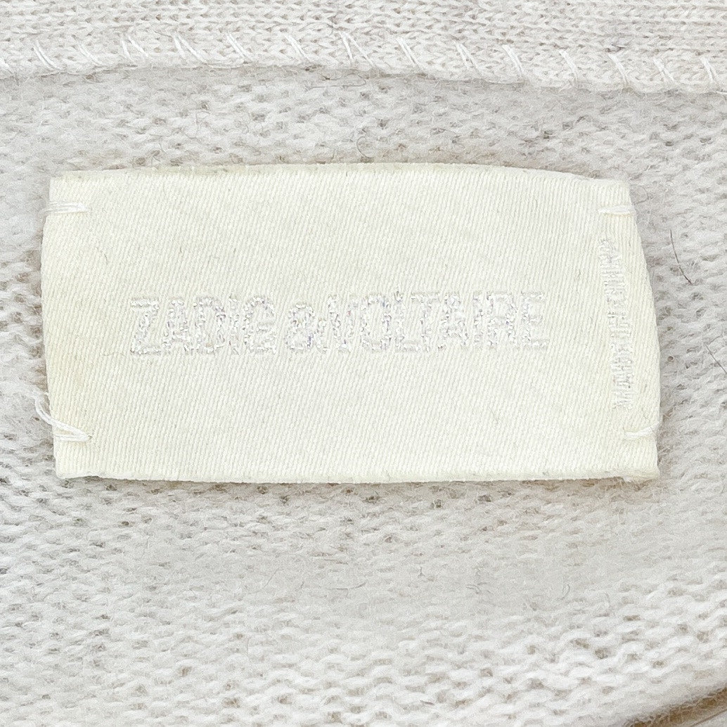 Zadig & Voltaire | Graphic Cashmere Sweater “LOVE” | M