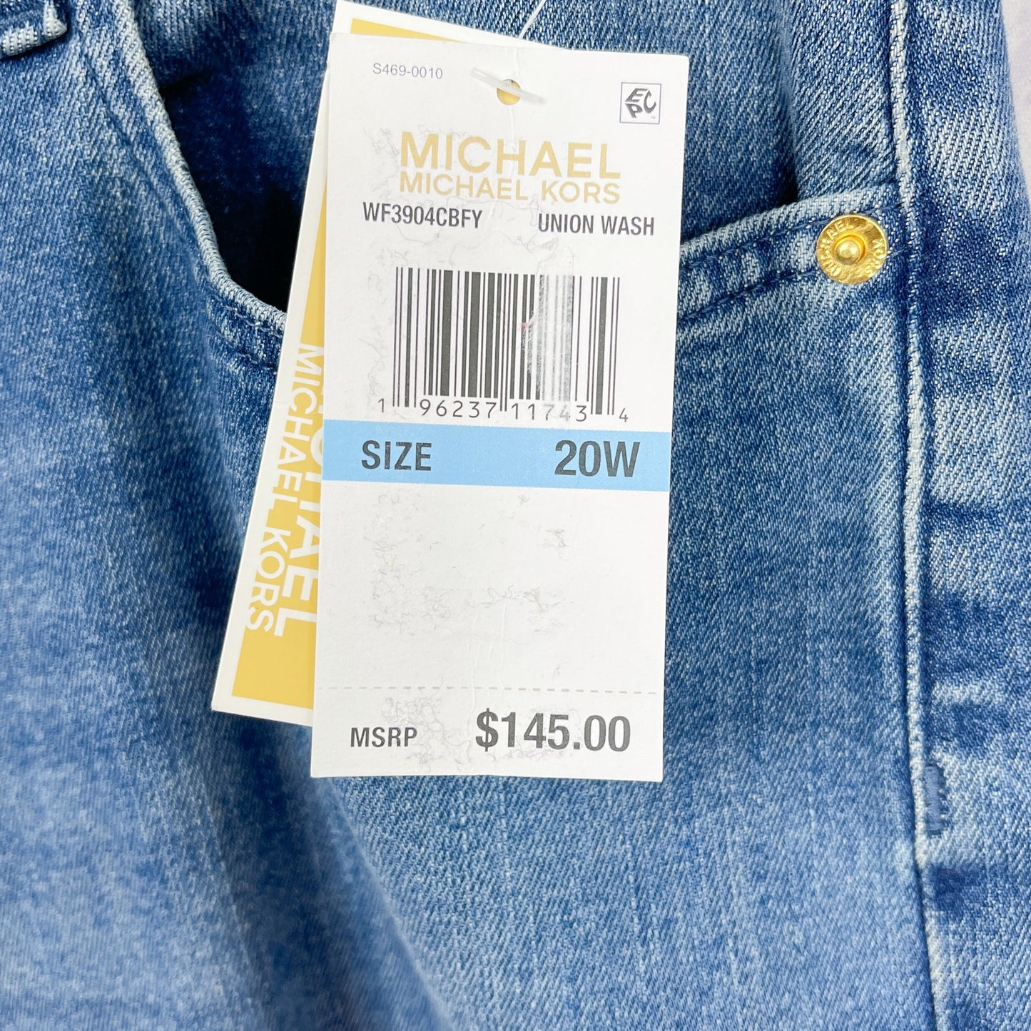 MICHAEL Michael Kors | Distressed Union Wash Capri | 20W