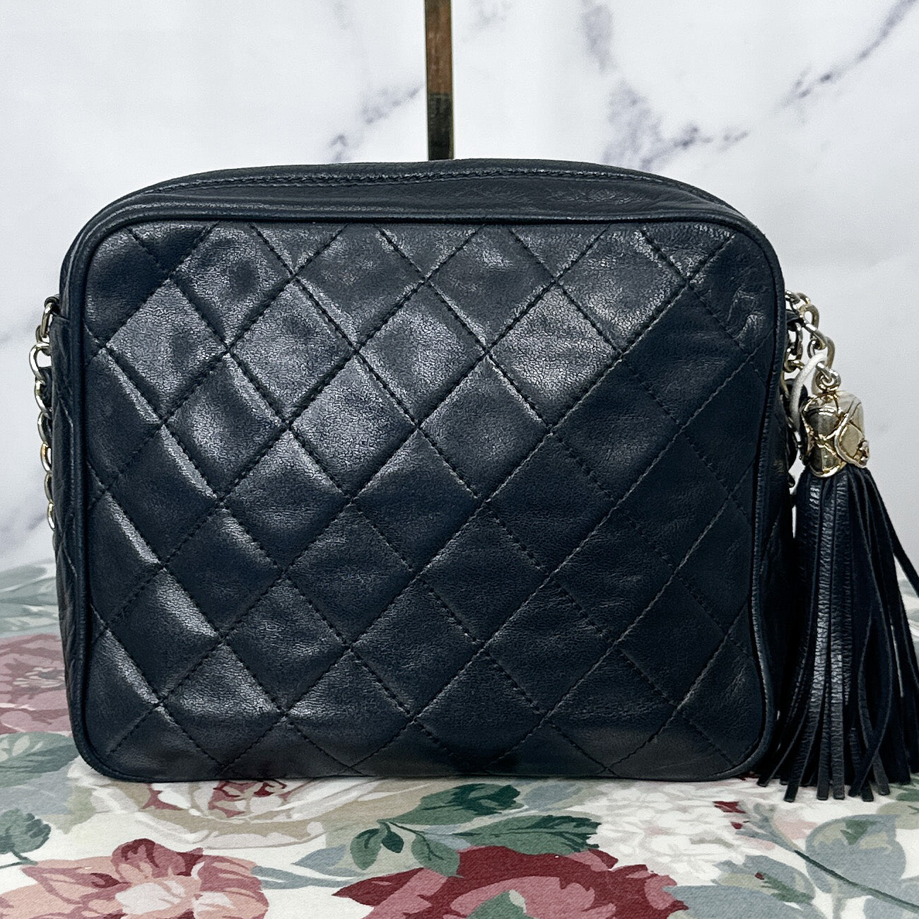 Chanel | CC Quilted Lambskin Camera Bag