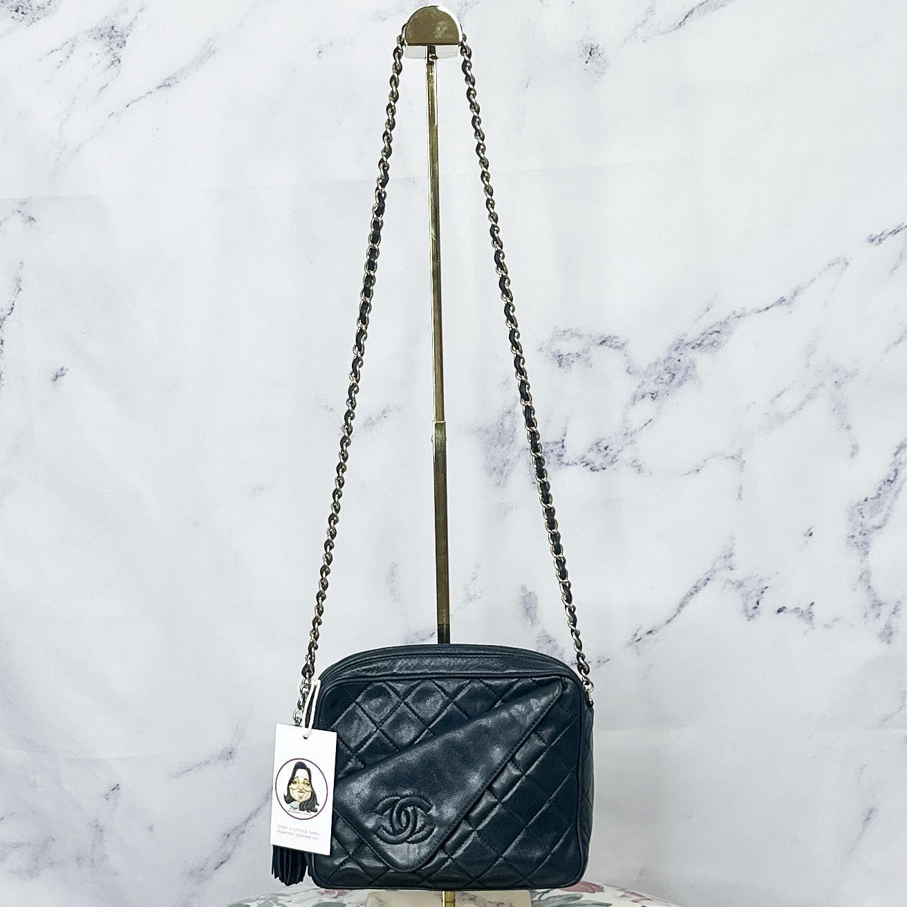 Chanel | CC Quilted Lambskin Camera Bag