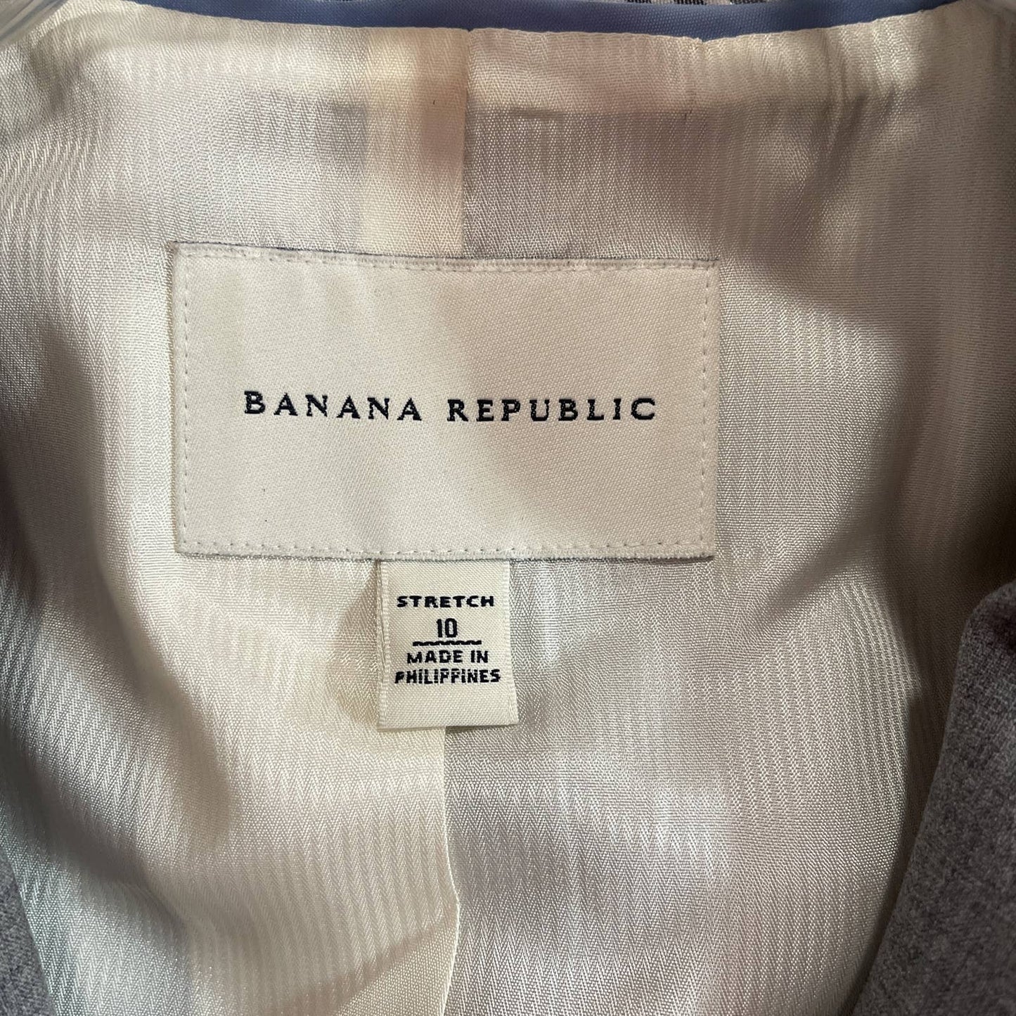 Banana Republic | Grey Wool Blazer | Sz 10
