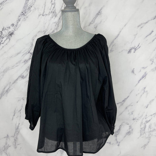 Everlane | Ruched Air Peasant Blouse | Sz 4 (S)