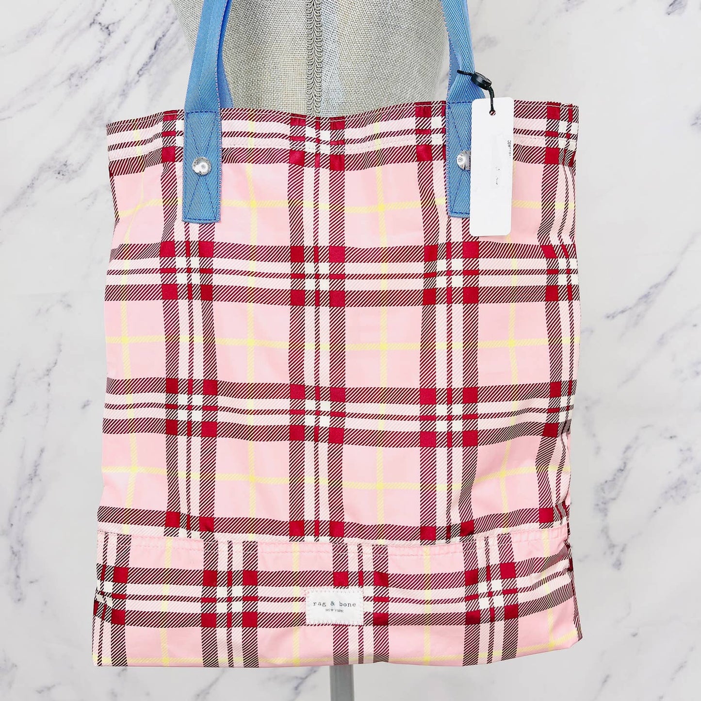 Rag & Bone | Addison Plaid Carryall Tote