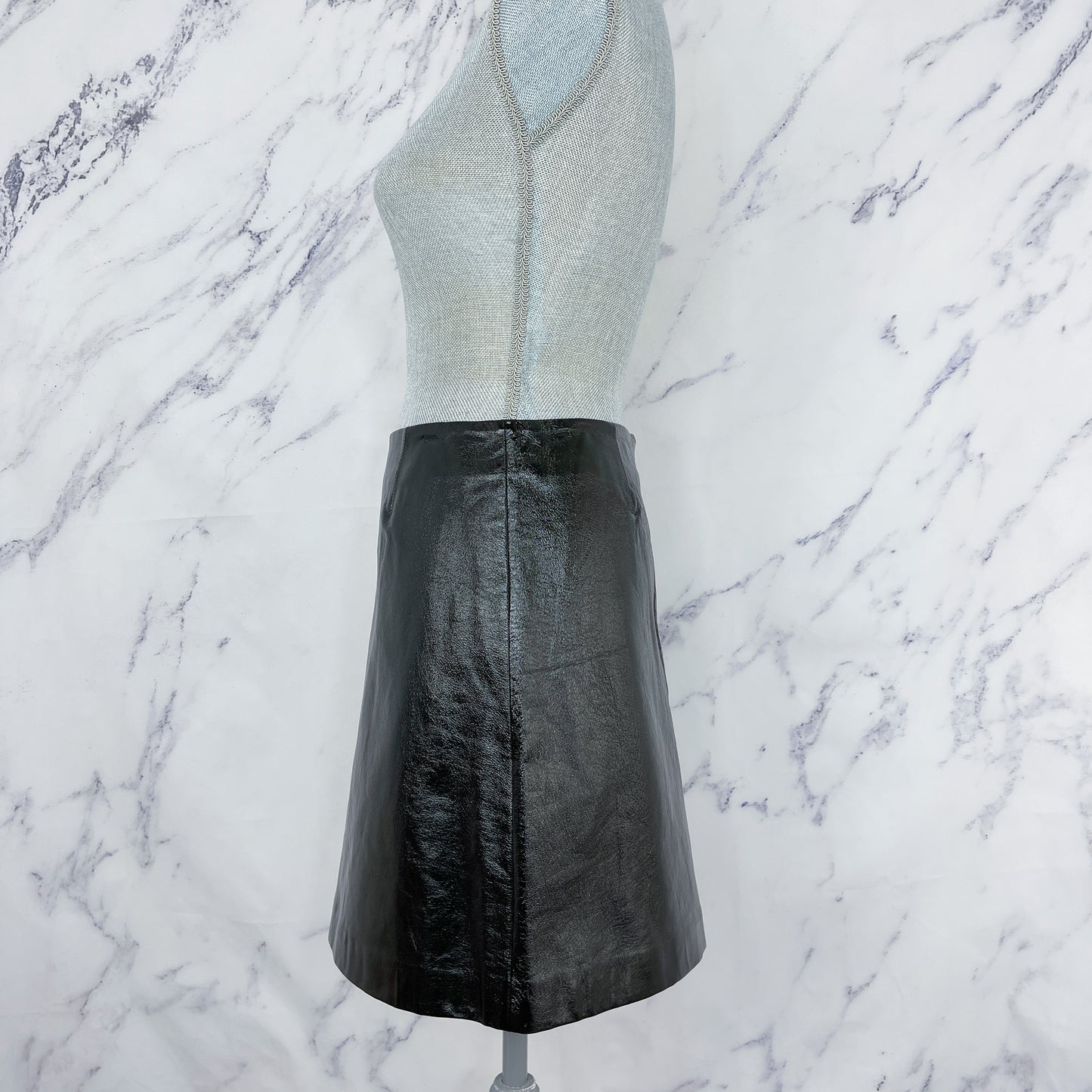 Halogen | Textured Leather Skirt | Sz 10P