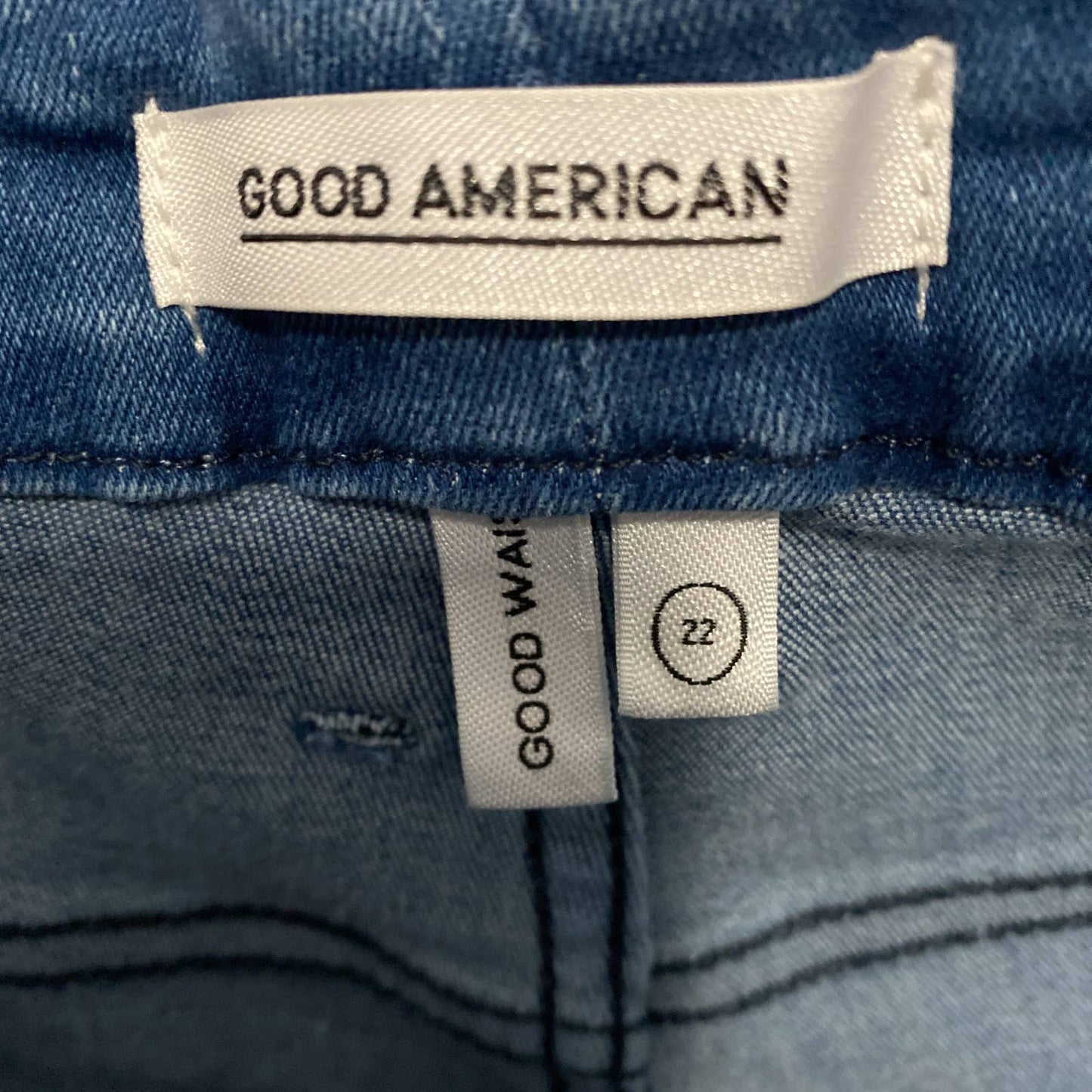 Good American | Good Waist w/ Step Hem Jeans