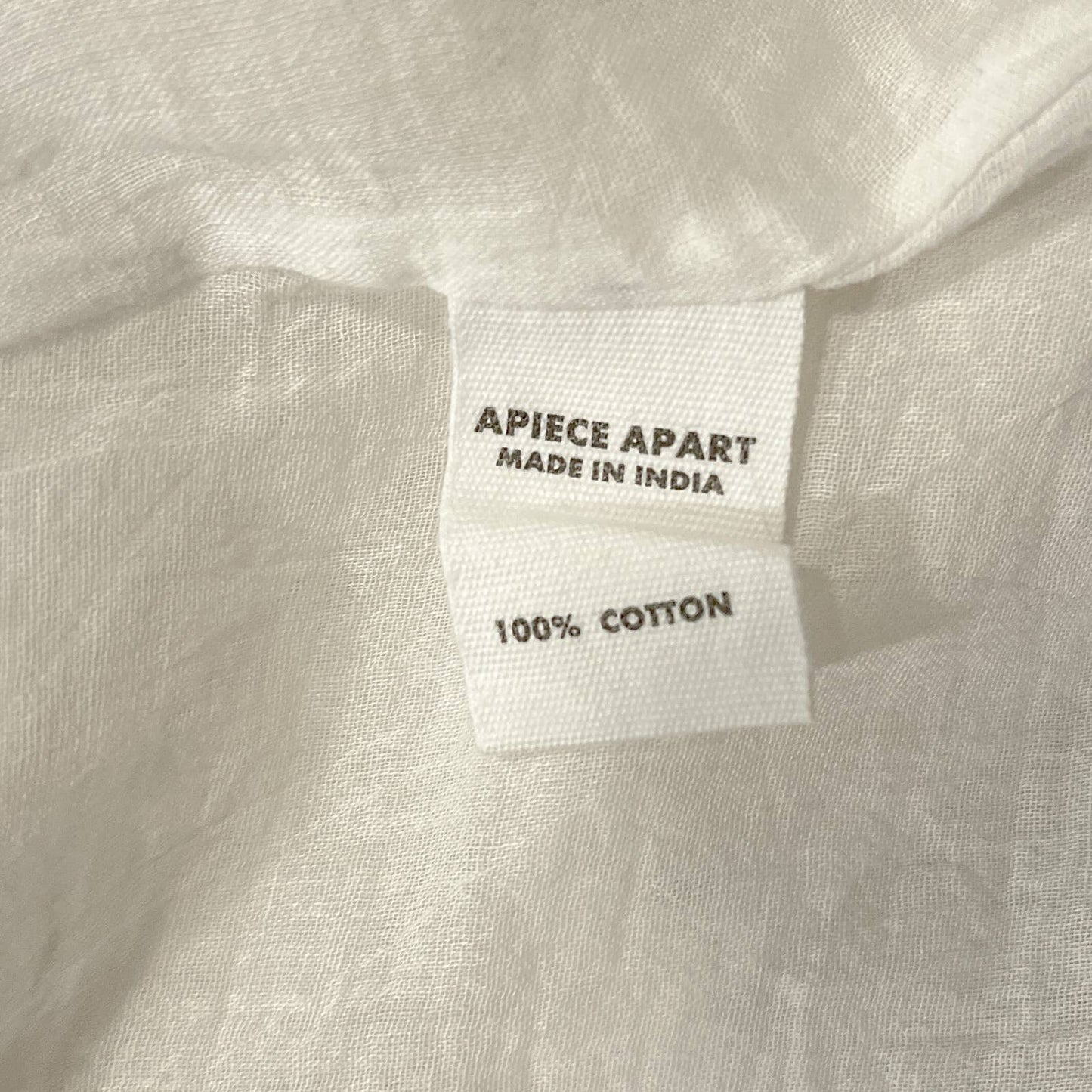 Apiece Apart | Almada Shirt Dress | Sz XL
