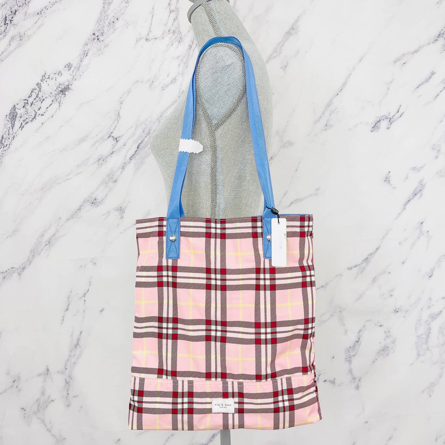 Rag & Bone | Addison Plaid Carryall Tote