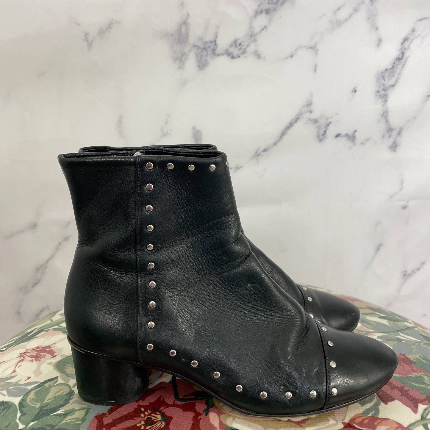 Rebecca Minkoff | Isley Studded Leather Bootie