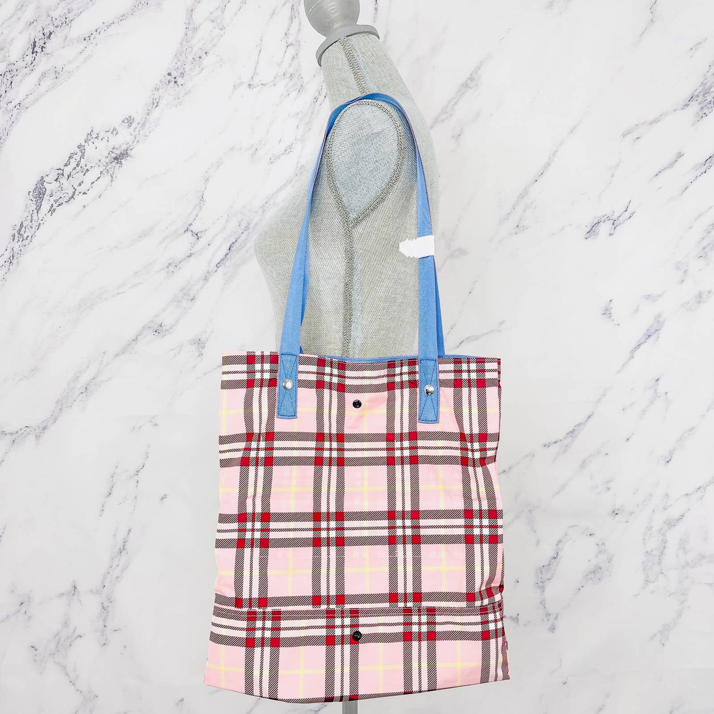 Rag & Bone | Addison Plaid Carryall Tote