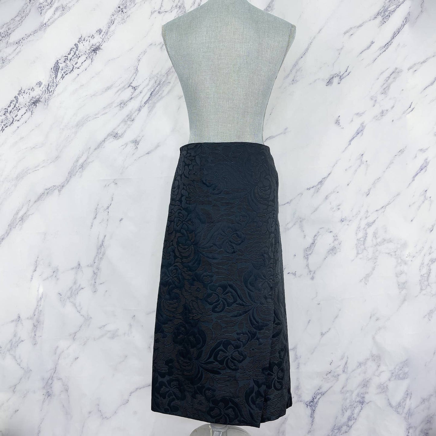 Theory | Anneal Aster Jacquard A-Line Skirt | Sz 2