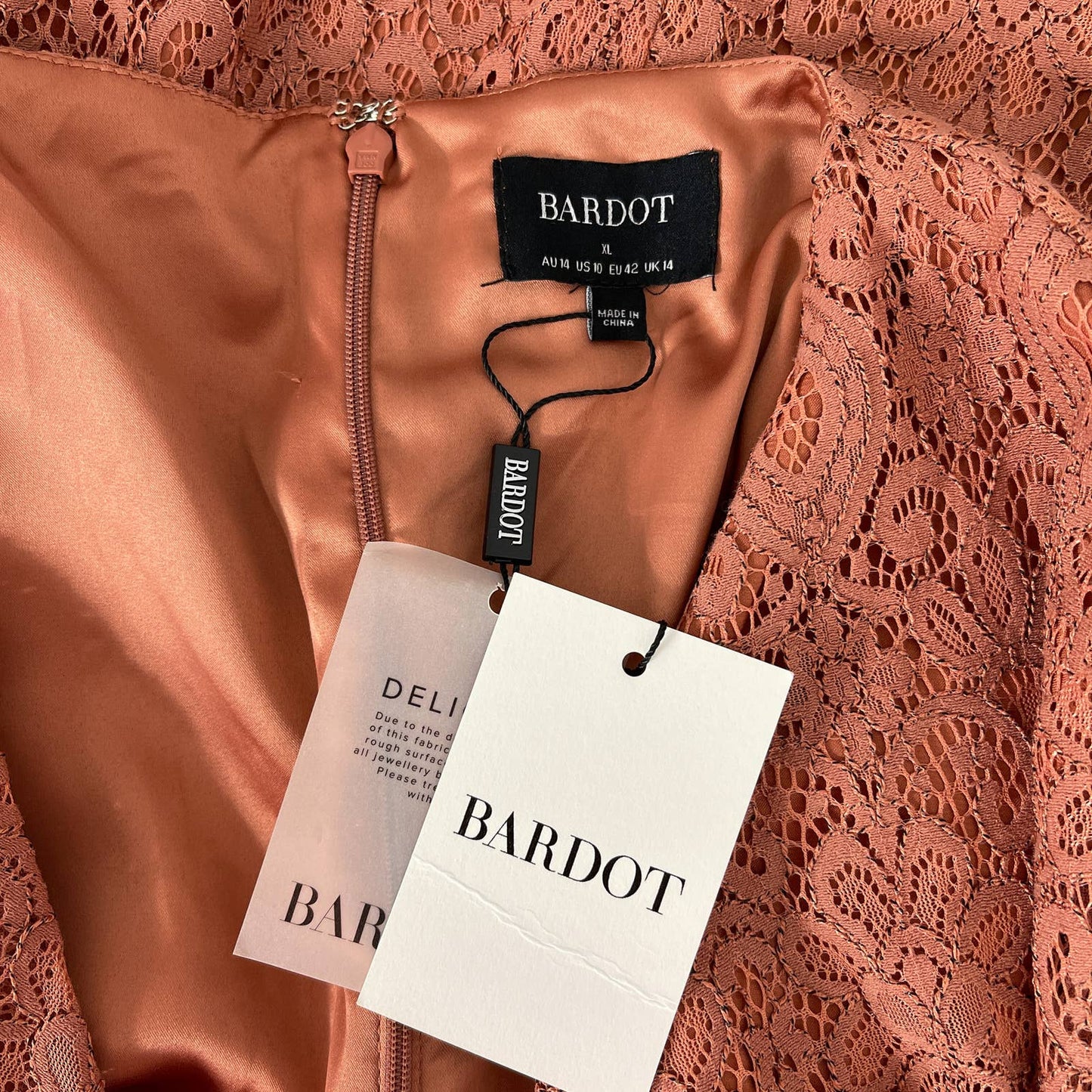 Bardot | Isla Lace Dress | Sz XL