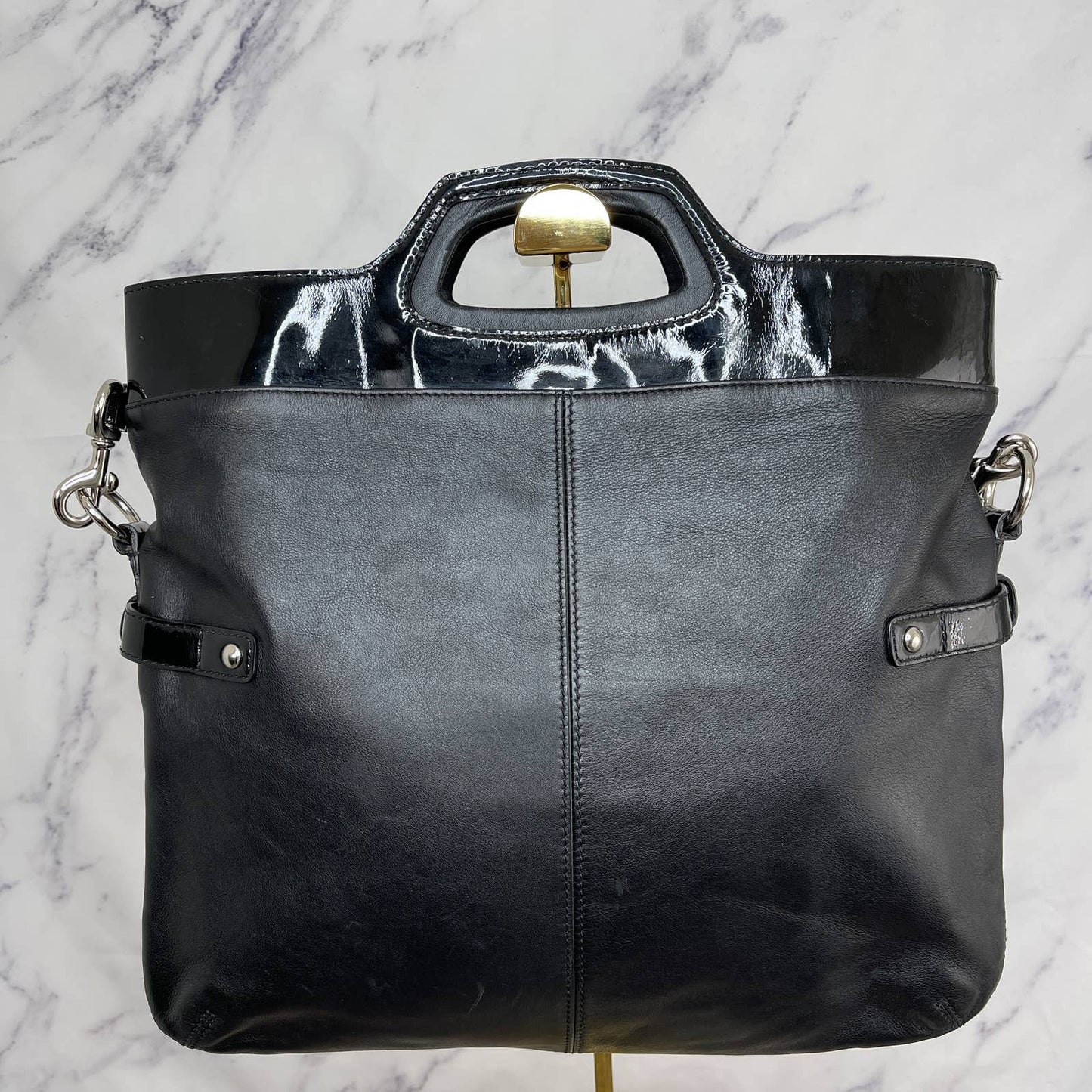 Coach | Bonnie Leather Fold-Over Shoulder Bag