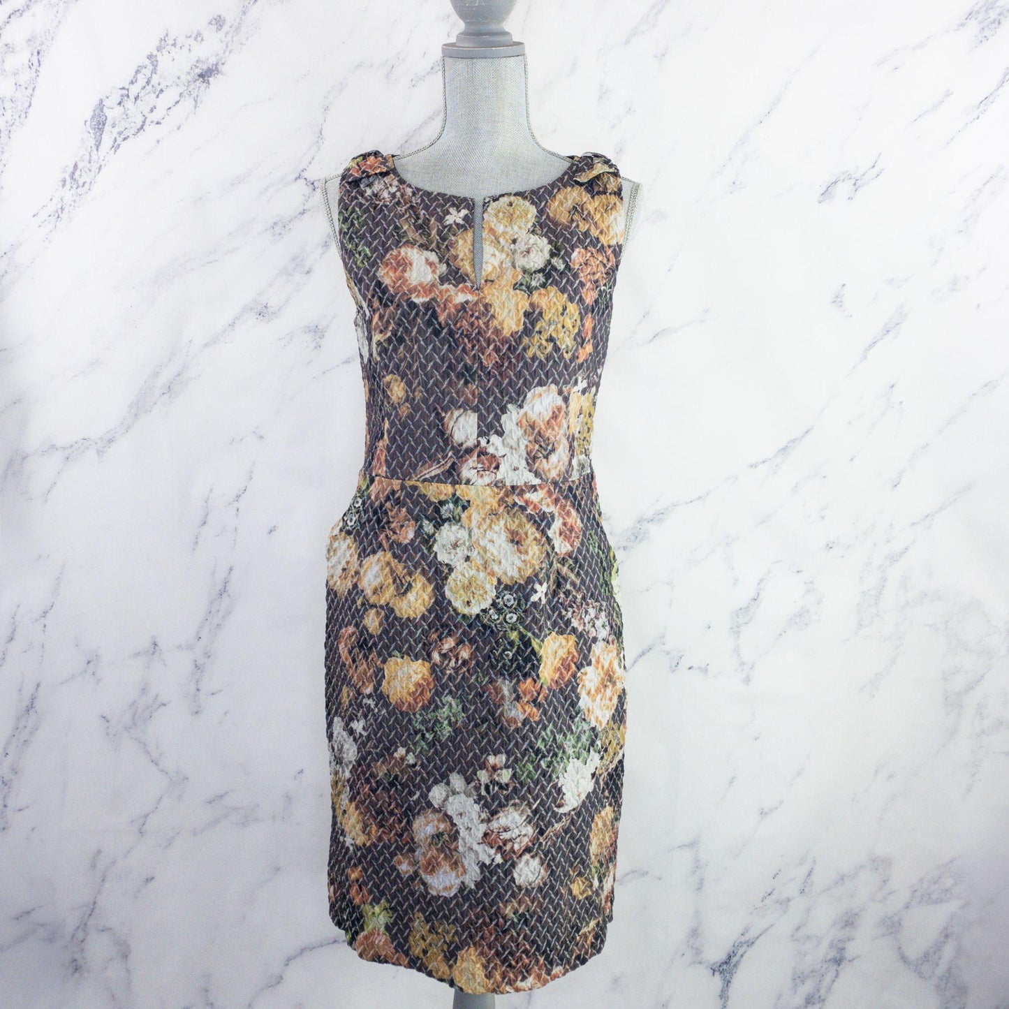 Anthropologie x Tabitha | Floral Quilted Tema Dress | Sz 10