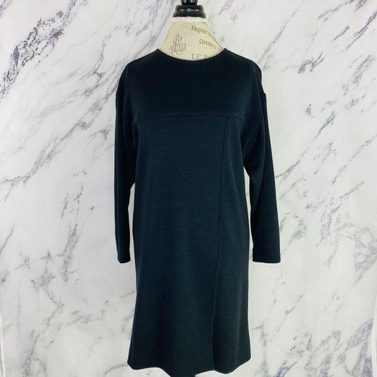 Salvatore Ferragamo | Knitted Wool Dress | Black | Size 6